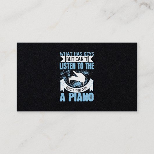 鍵があるが聞美しいにできない 名刺 (正面)