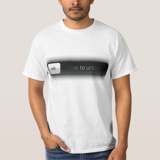 鍵が開くために滑らせて下さい Tシャツ (正面)