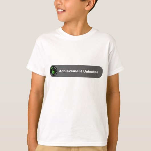 鍵が開く達成 Tシャツ (正面)