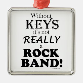 鍵なし – Rock Band メタルオーナメント