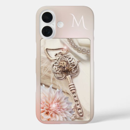 鍵にあなたのハートロマンチックな電話ケース Case-Mate iPhoneケース (裏面)