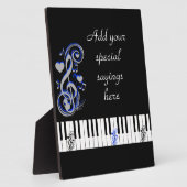 鍵のロフ・ラブ フォトプラーク (側面)