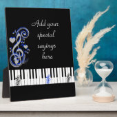 鍵のロフ・ラブ フォトプラーク (側面)