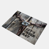 「鍵の下」おもしろい! ドアマット (アングル)