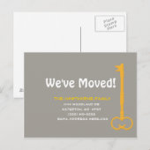 鍵の動きの発表 案内ポストカード (正面/裏面)