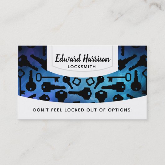 鍵の名刺 名刺 (正面)