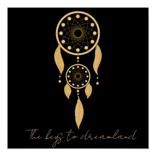 鍵の夢の国に、ドリームキャッチャー ポスター (正面)