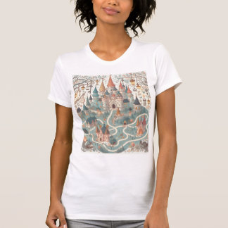 鍵の王国 — ふしぎな童話のお城 Tシャツ