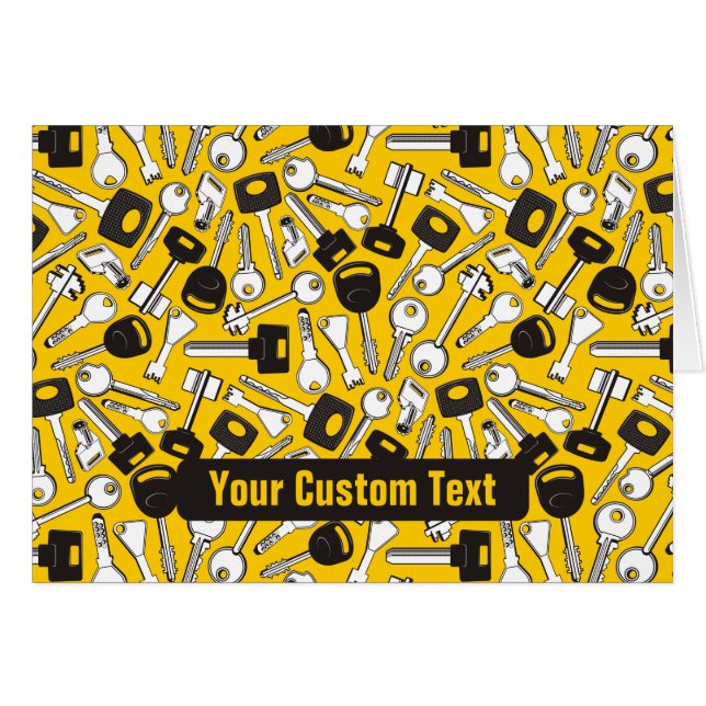 鍵の背景のセット (正面横)