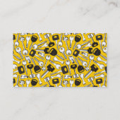 鍵の背景セット 名刺 (裏面)