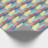 鍵の色の折り返し紙 ラッピングペーパー (角)