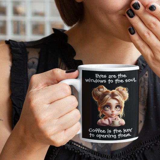 鍵はコーヒー ジャンボコーヒーマグカップ