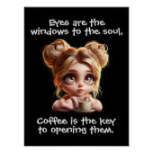 鍵はコーヒー ポスター (正面)