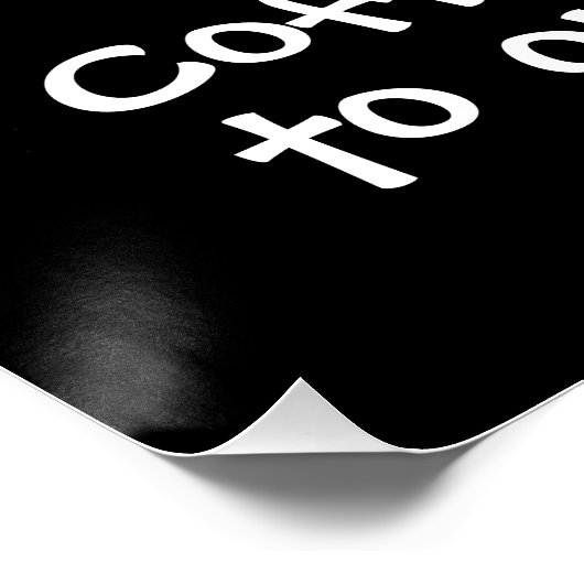 鍵はコーヒー ポスター (コーナー)