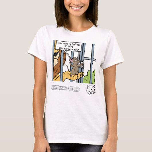 鍵は固定された！私が最適な道具を持っている。 Tシャツ (正面)