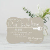 鍵は私達の新しい家にここにあります 案内状 (スタンド正面)