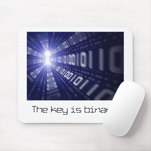 鍵はBiです マウスパッド (マウス)