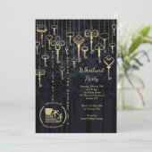 鍵を吊るす 殺人ミステリー オーダーメイド 招待状 (スタンド正面)