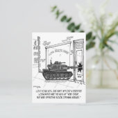 鍵を紛失、タンクで対処 ポストカード (スタンド正面)