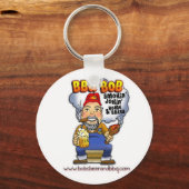 鍵を！バーベキューボブが来た！ キーホルダー (正面)
