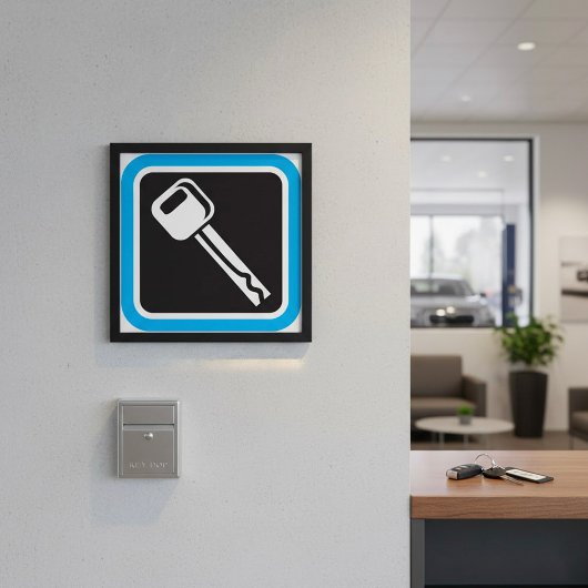 鍵アイコンのポスター ポスター