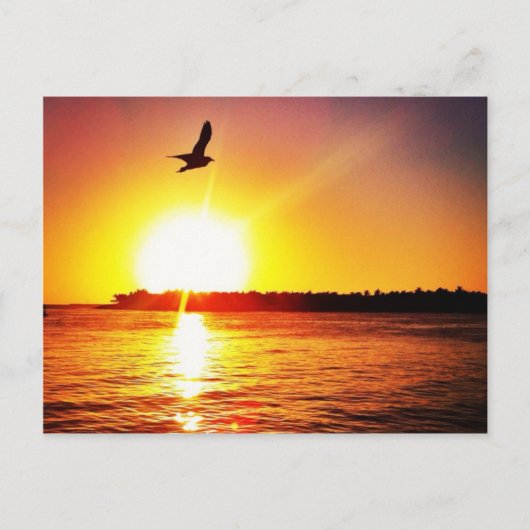鍵ウェストサンセット ポストカード (正面)