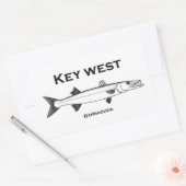 鍵ウェストバラクーダ ラウンドシール (封筒)