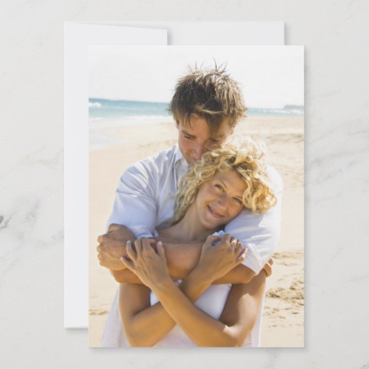 鍵ウェストフロリダの目的地の結婚式 セーブザデート (裏面)