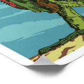 鍵ウェストフロリダアートヴィンテージトラベルイラストレーション ポスター (角)