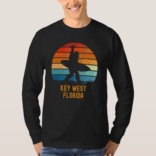 鍵ウェストフロリダサスカッチ土産 Tシャツ (正面)