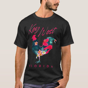鍵ウェストフロリダチキンラバーフラワーハイビスカスソウ Tシャツ