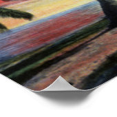 鍵ウェストフロリダトロピカルサンセット ポスター (角)