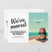 鍵ウェストフロリダマイルゼロヴィンテージ引っ越しました ポストカード (正面/裏面)