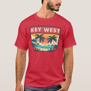 鍵ウェストフロリダレトロエンブレム Tシャツ