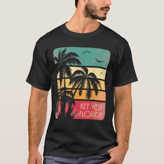 鍵ウェストフロリダヴィンテージ夏 Tシャツ (正面)