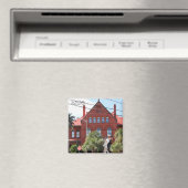 鍵ウェストフロリダ州セーラーキスをするナースWWII マグネット (インサイチュ (食洗機))