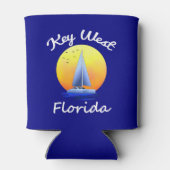 鍵ウェストフロリダ鍵セーリング 缶クーラー (裏面)