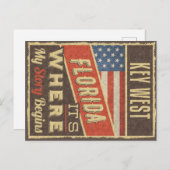 鍵ウェストフロリダ ポストカード (正面/裏面)