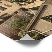 鍵ウェスト1900歴史的色写真 ポスター (角)