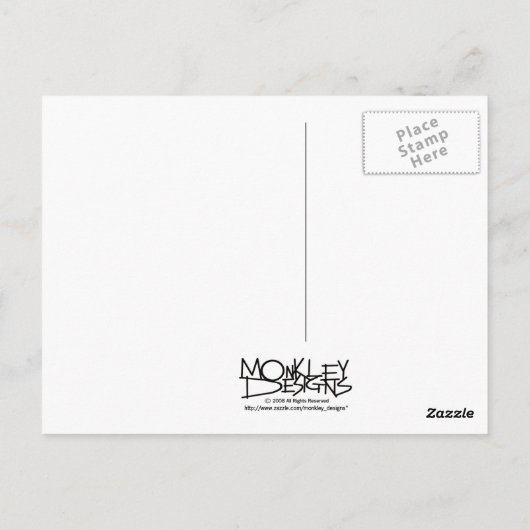 鍵ウェスト – はがき (裏面)