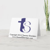 鍵ウェスト – グリーティ空白のングカード カード (裏面)