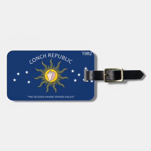 鍵ウェスト-コンチリパブリック、FL ラゲッジタグ (正面横)