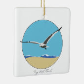 鍵ウェスト、フロリダシーガルオーバービーチ セラミックオーナメント (右)