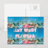 鍵ウェスト，フロリダ ポストカード (正面/裏面)