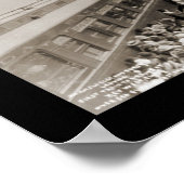 鍵ウェストFL第1列車写真1912 ポスター (角)