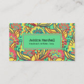 鍵ウエストアイランドトロピカルフローラ職人 名刺 (正面)