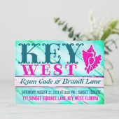 鍵ウエストウッドシャンパンメタリック 招待状 (スタンド正面)