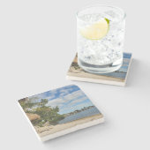 鍵ウエストコースター ストーンコースター (横)