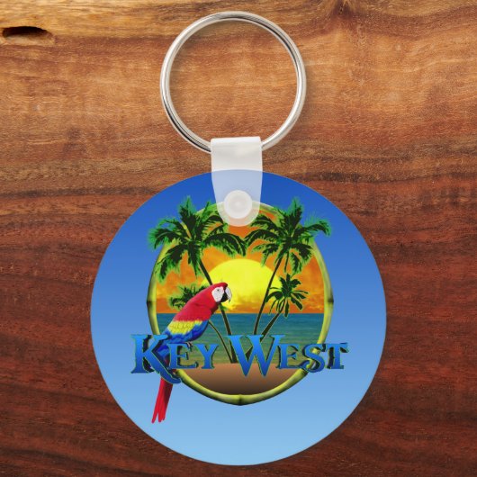鍵ウエストサンセット キーホルダー (正面)