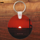 鍵ウエストサンセット キーホルダー (正面)